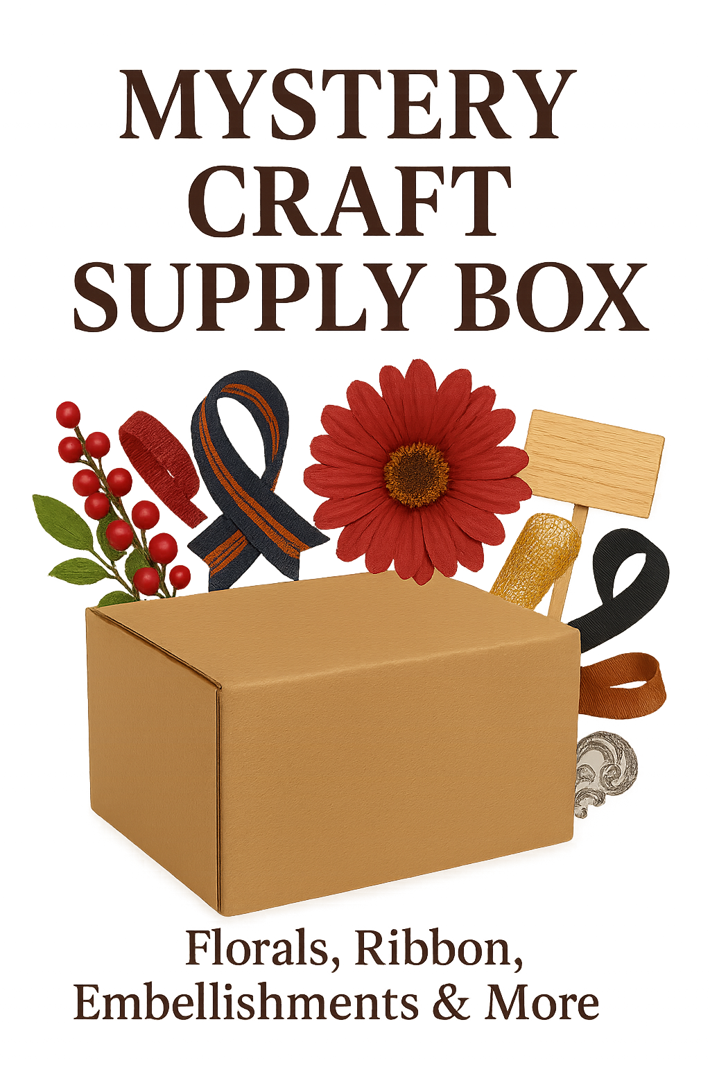Mystery Craft Supply Box